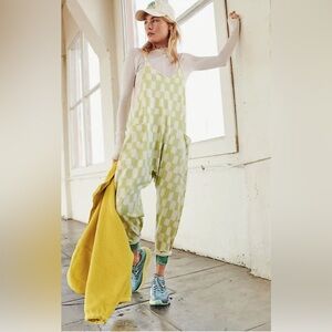 FREE PEOPLE Hot Shot Printed Onesie